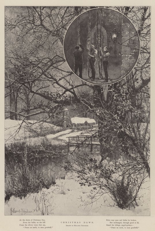 Karácsony hajnala alkotó: Joseph Holland Tringham