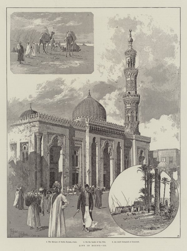Élet Egyiptomban alkotó: Joseph Holland Tringham