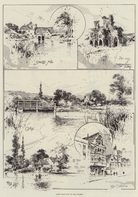 Még néhány apróság a Temzén alkotó: Joseph Holland Tringham