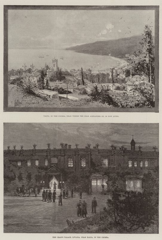 Az orosz III. Sándor halála alkotó: Joseph Holland Tringham