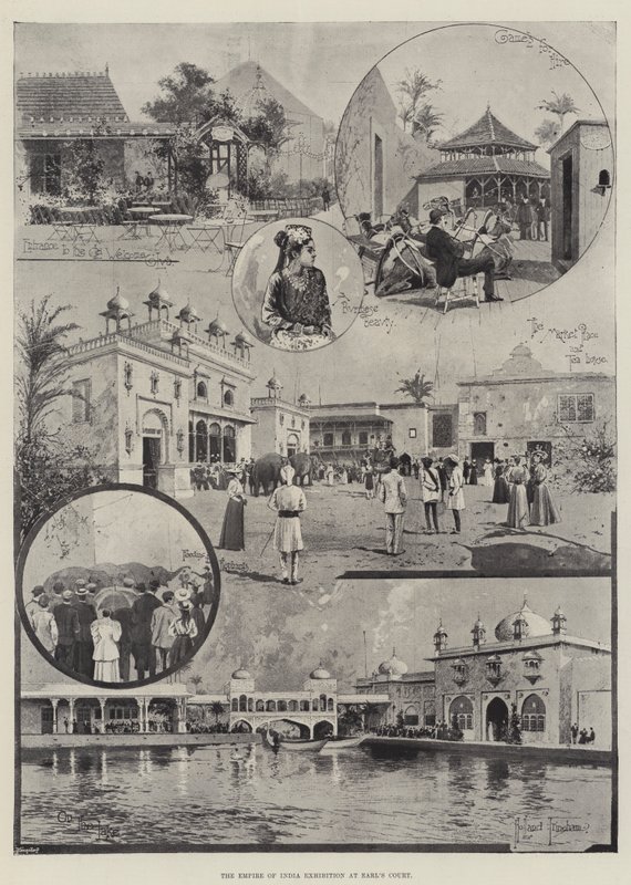 Az Empire of India kiállítás az Earl