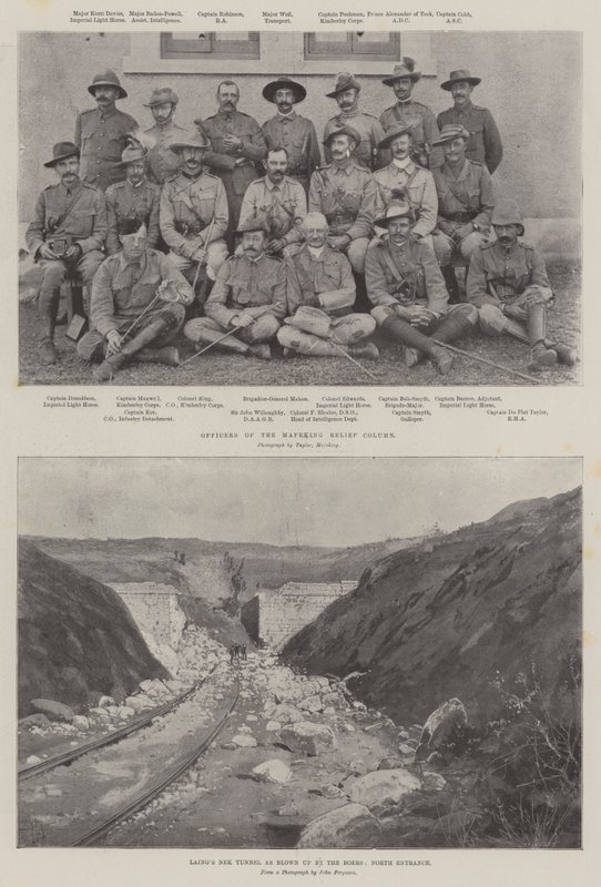 A második búr háború alkotó: Joseph Holland Tringham
