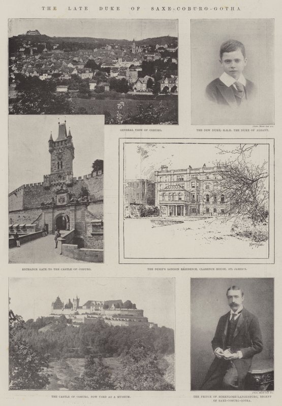 Szász-Coburg-Gotha néhai hercege alkotó: Joseph Holland Tringham