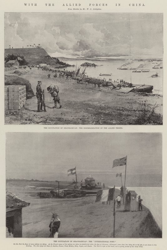 A szövetséges erőkkel Kínában alkotó: Joseph Holland Tringham