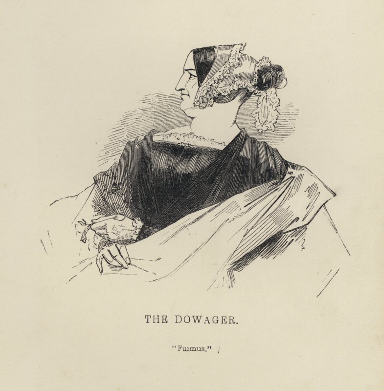 Kenny Meadows: The Dowager (metszet) alkotó: Joseph Kenny (after) Meadows