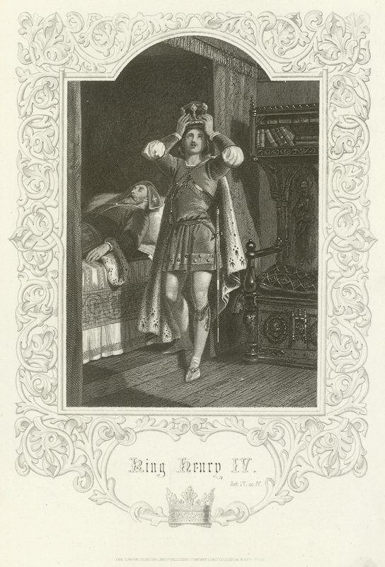 IV. Henrik király, IV. felvonás, IV. jelenet alkotó: Joseph Kenny Meadows