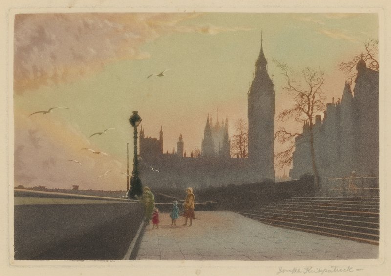 Parlament házai, Westminster alkotó: Joseph Kirkpatrick