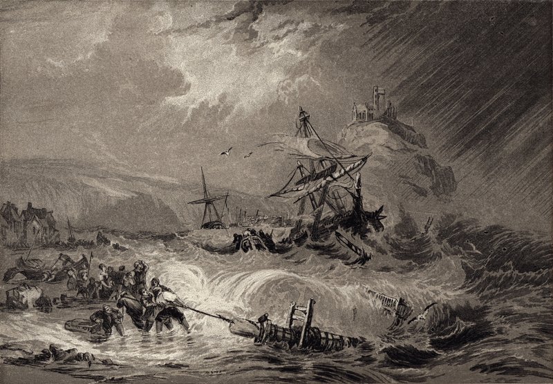 Szent Mihály-hegy alkotó: Joseph Mallord William Turner