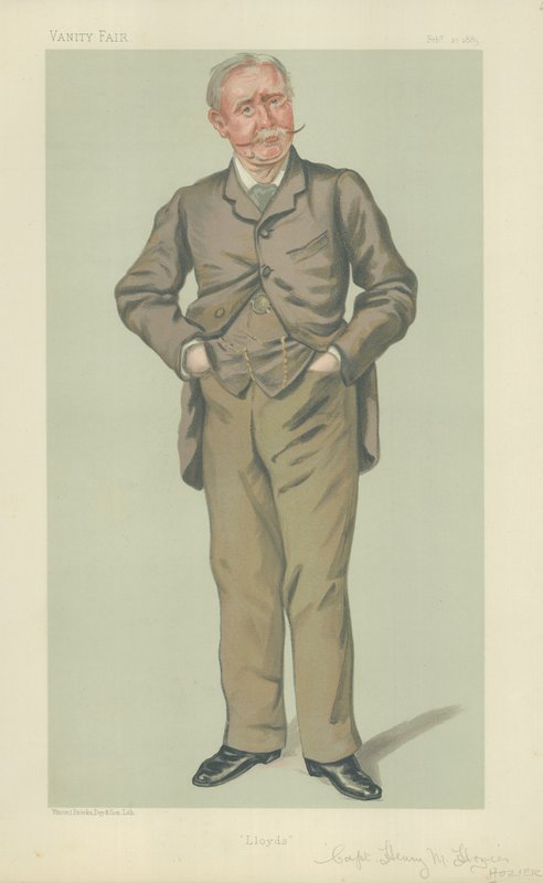 Henry Montague Hozier kapitány alkotó: Joseph Middleton Jopling
