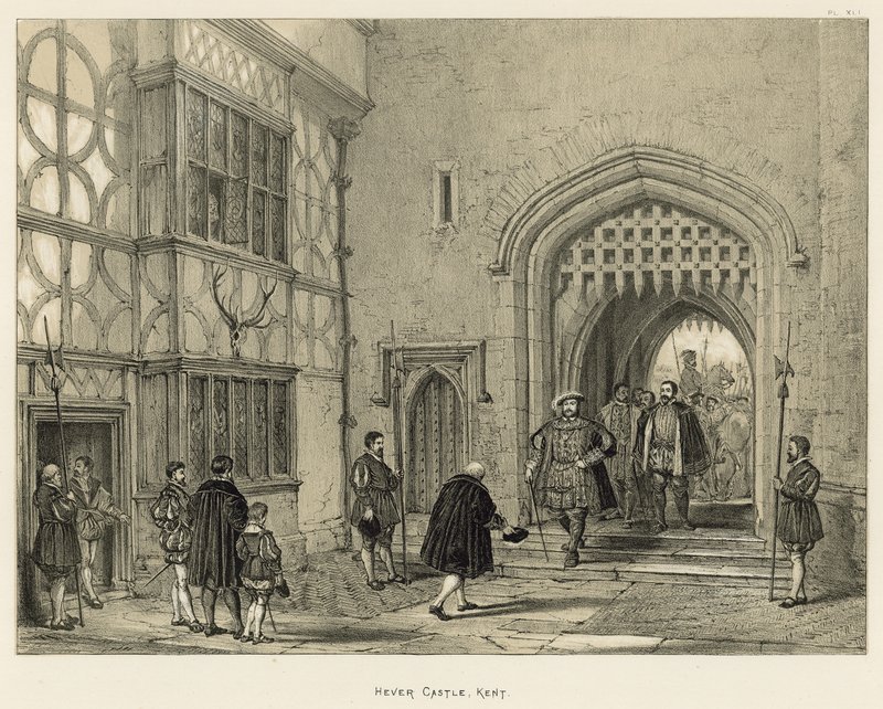 Hever kastély, Kent alkotó: Joseph Nash
