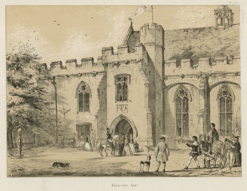 Penshurst, Kent alkotó: Joseph Nash