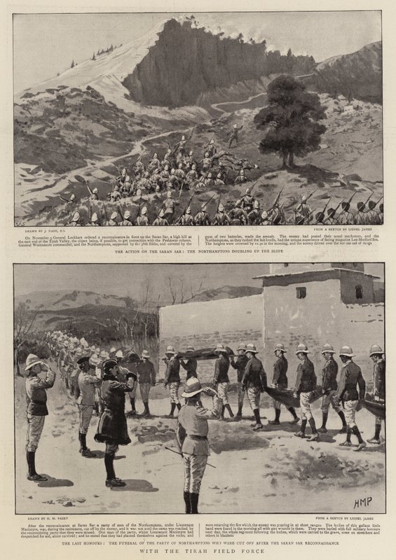 A Tirah Field Force-val alkotó: Joseph Nash