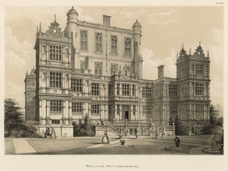 Wollaton, Nottinghamshire alkotó: Joseph Nash