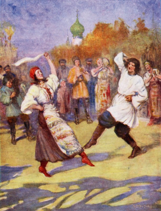 Orosz paraszttánc alkotó: Joseph Ratcliffe Skelton