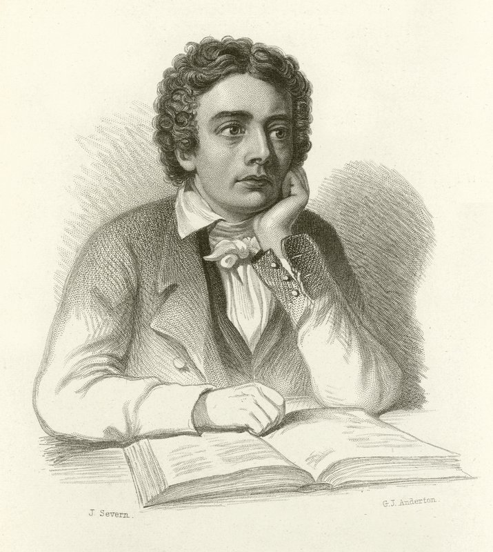 John Keats alkotó: Joseph Severn