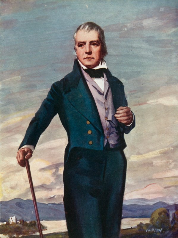 Sir Walter Scott, 1771-1832 alkotó: Joseph Simpson