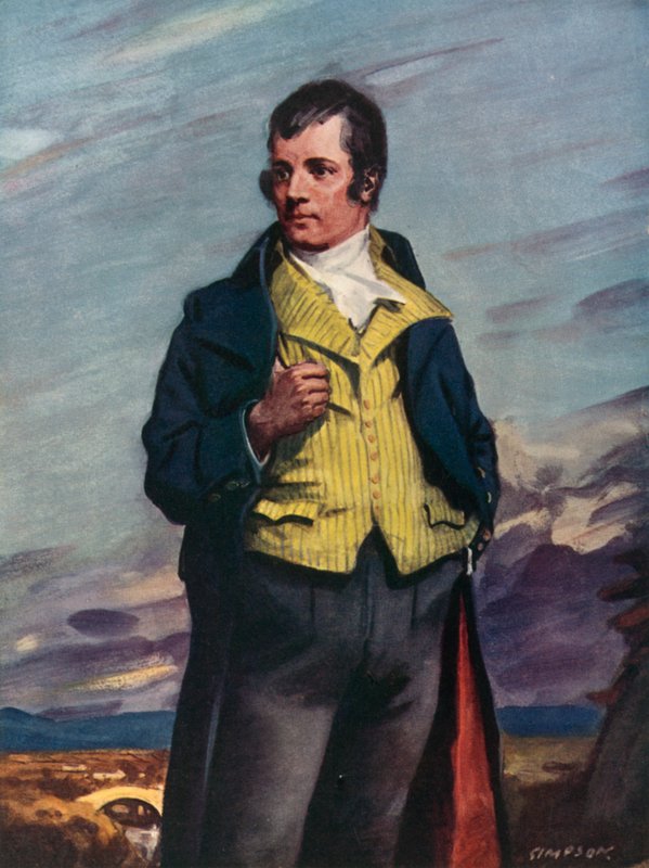 Robert Burns, 1759-1796 alkotó: Joseph after Simpson
