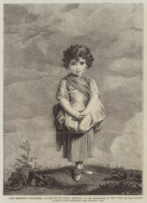 Lady Gertrude Fitzpatrick alkotó: Joshua Reynolds