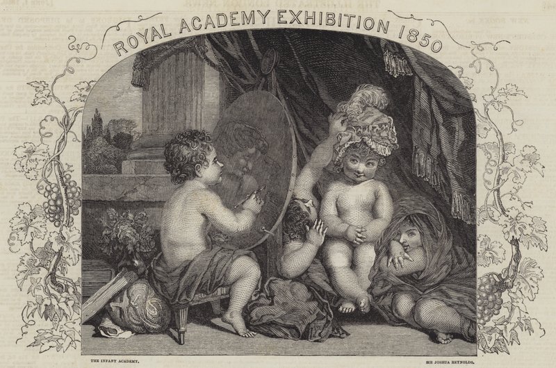 Királyi Akadémia Kiállítás 1850 alkotó: Joshua Reynolds