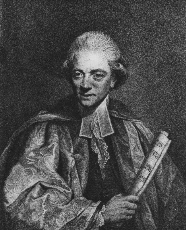 Dr. Charles Burney (litho) alkotó: Joshua (after) Reynolds