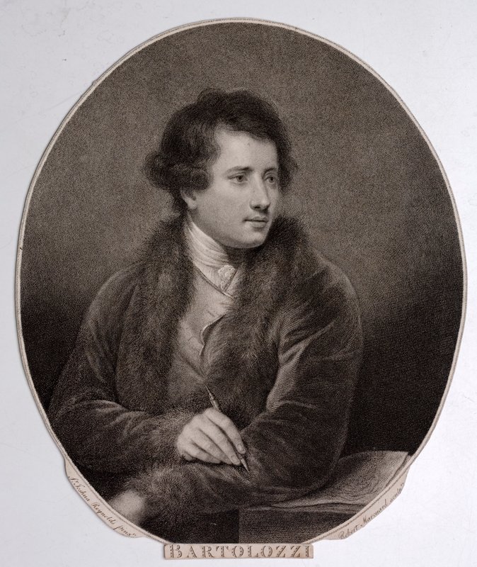 Francesco Bartolozzi olasz metsző (metszet) alkotó: Joshua (after) Reynolds