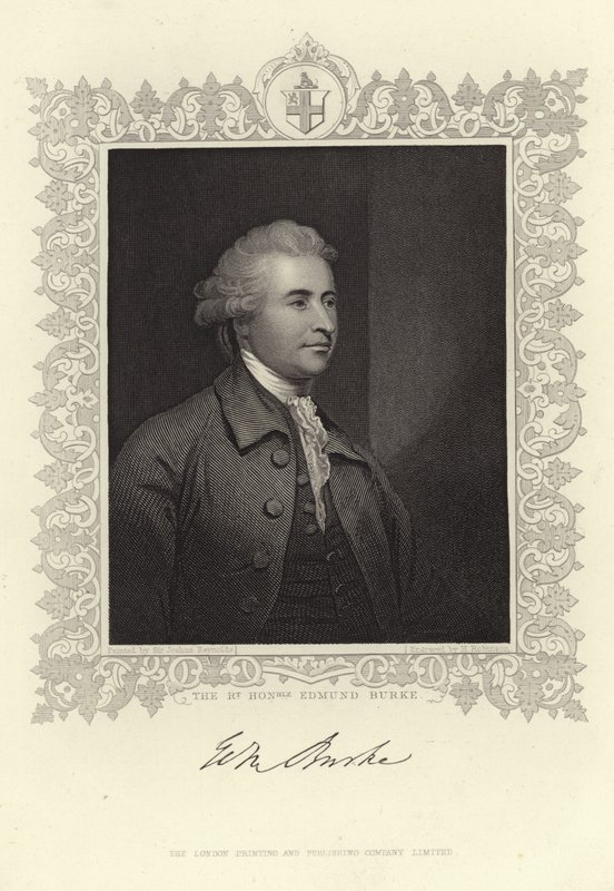 Edmund Burke portréja alkotó: Joshua Reynolds