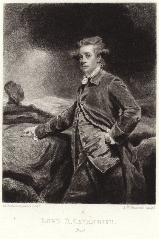 Lord Richard Cavendish portréja alkotó: Joshua Reynolds