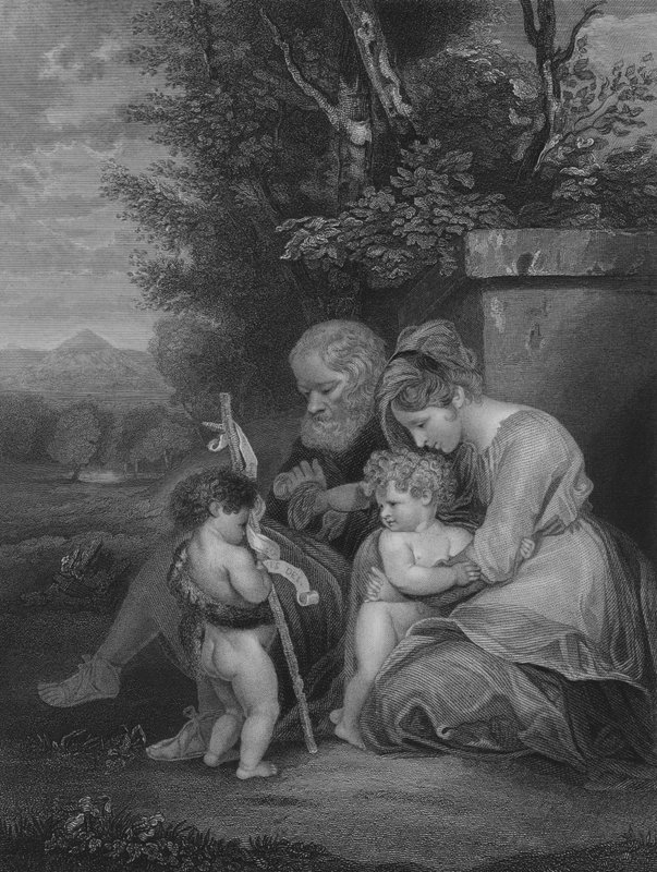 A Szent Család alkotó: Joshua Reynolds