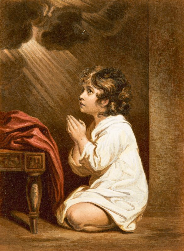 A csecsemő Sámuel alkotó: Joshua Reynolds
