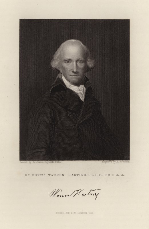 Warren Hastings alkotó: Joshua Reynolds