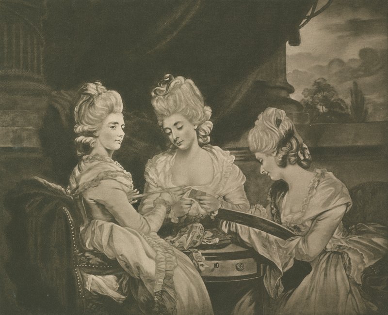The Ladies Waldegrave alkotó: Joshua after Reynolds