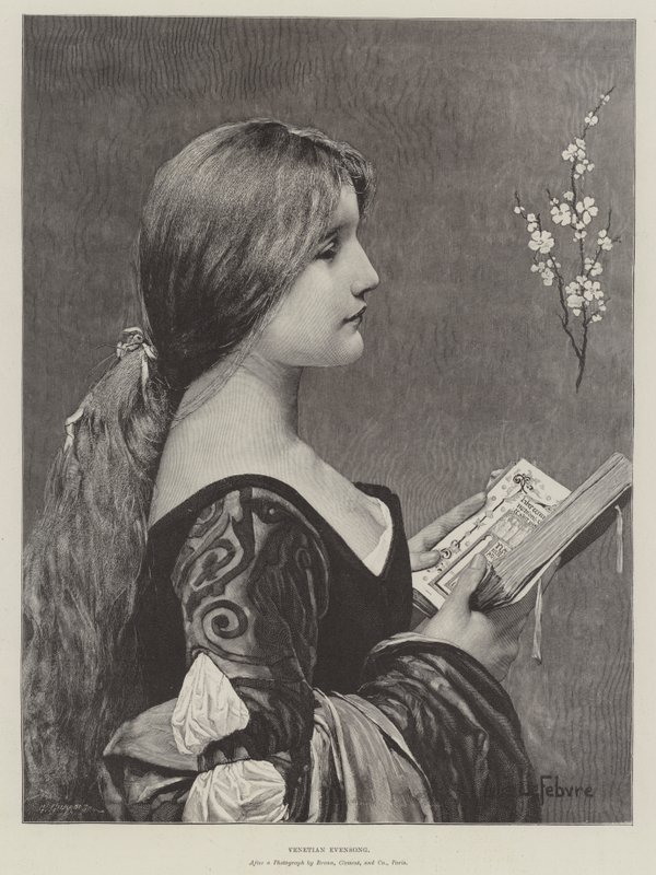 Velencei esti ének alkotó: Jules Joseph Lefebvre