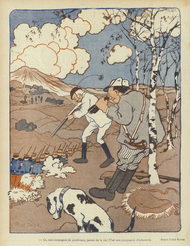 Illusztráció Le Rire alkotó: Jules Abel Faivre