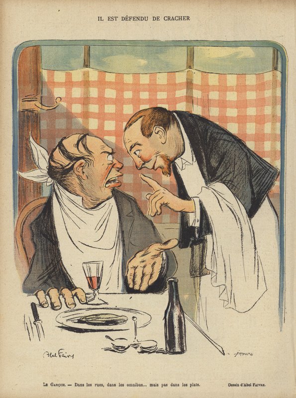 Illusztráció Le Rire alkotó: Jules Abel Faivre