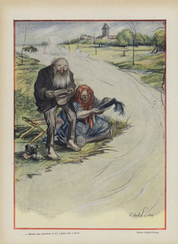 Illusztráció Le Rire alkotó: Jules Abel Faivre
