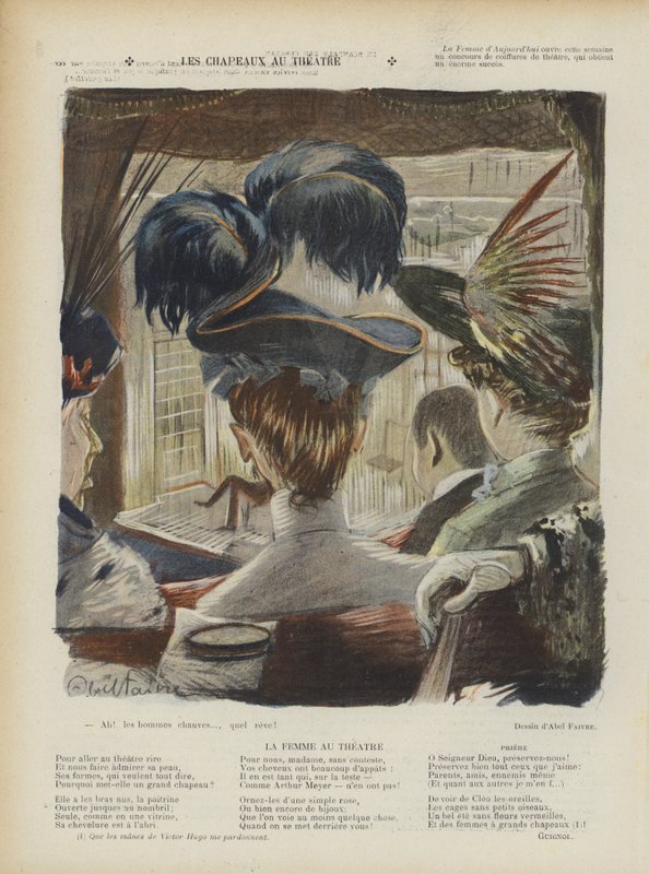 Illusztráció Le Rire alkotó: Jules Abel Faivre