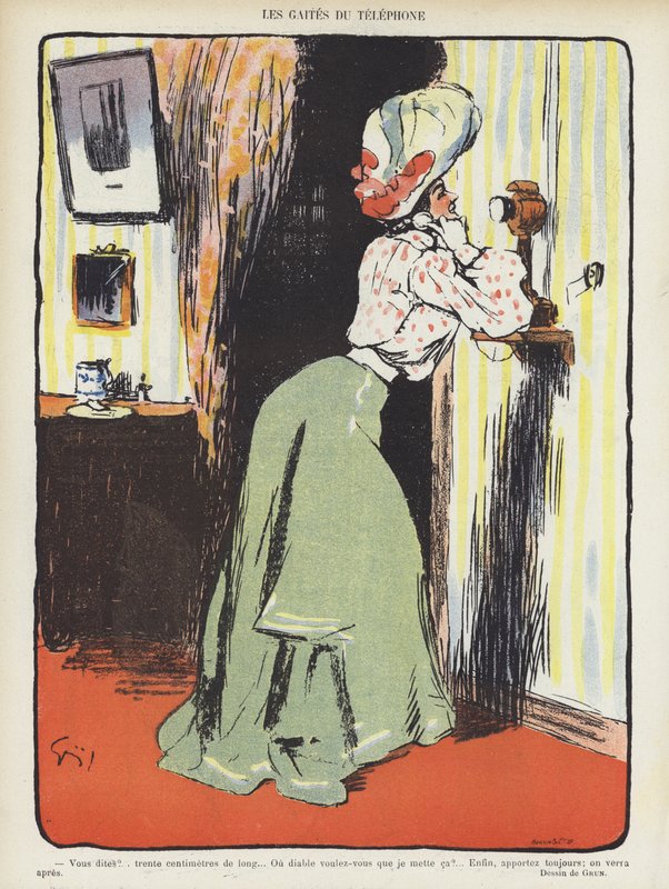 Illusztráció Le Rire alkotó: Jules Alexandre Gruen or Grun