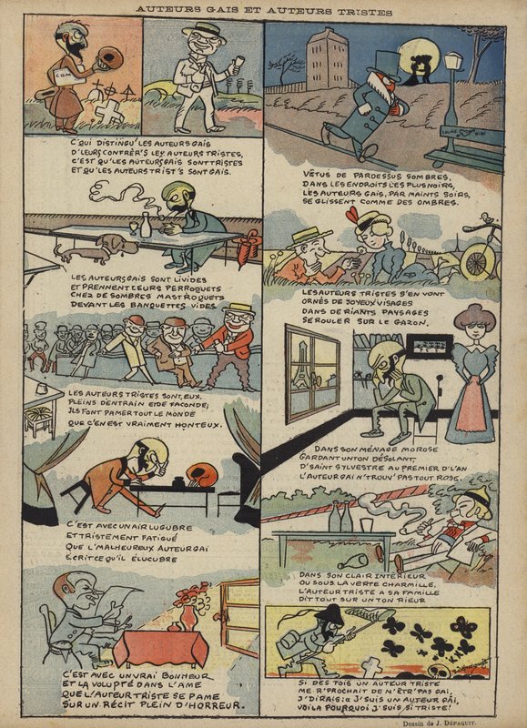 Illusztráció Le Rire alkotó: Jules Depaquit