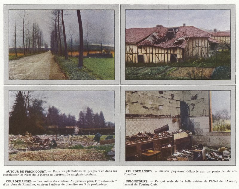 Frignicourt, Courdemanges, Courdemanges, Frignicourt környékén alkotó: Jules Gervais Courtellemont