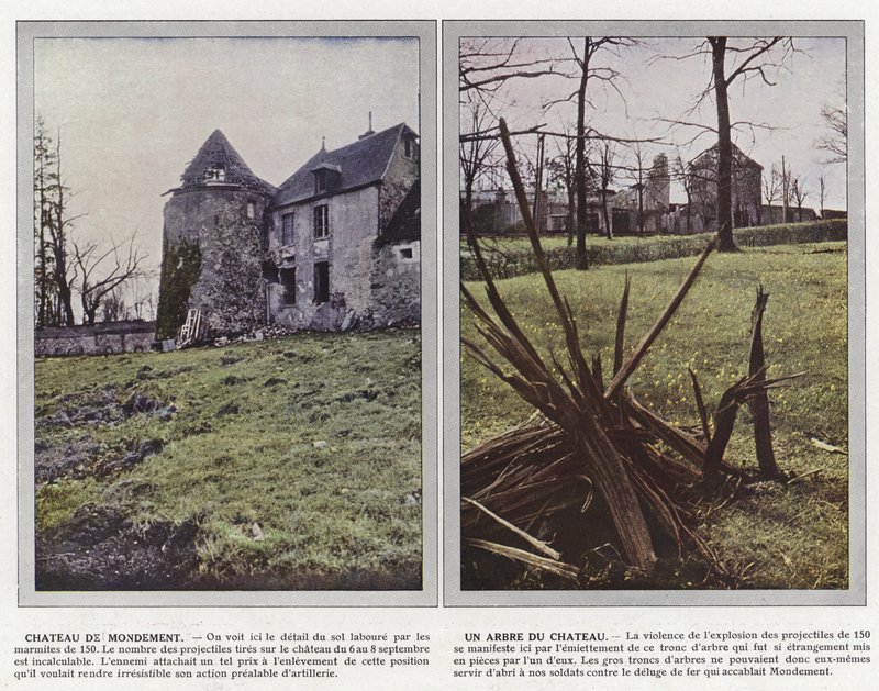 Chateau de Mondement, Egy várfa alkotó: Jules Gervais Courtellemont