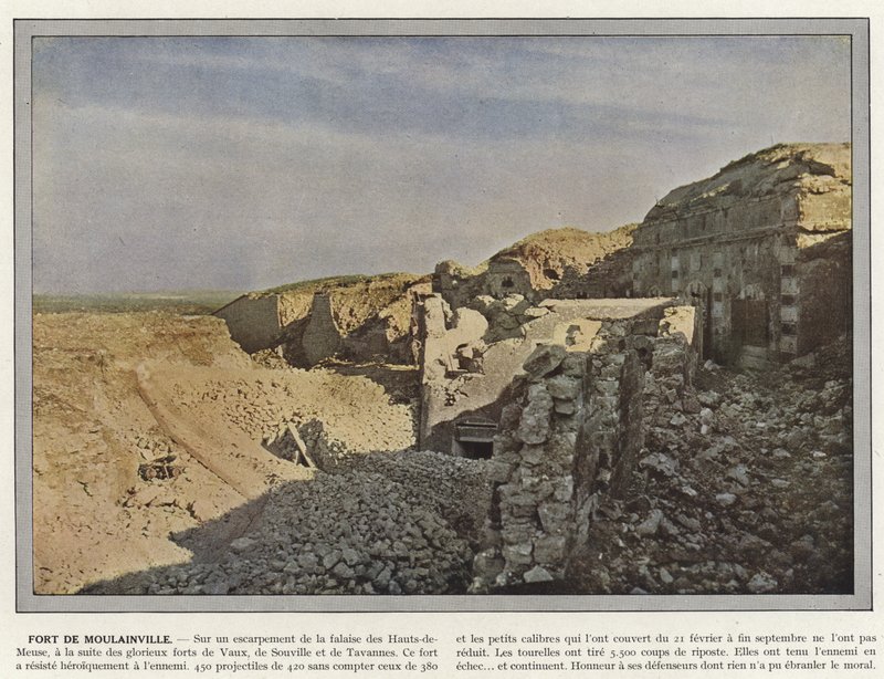 Moulainville erőd alkotó: Jules Gervais Courtellemont