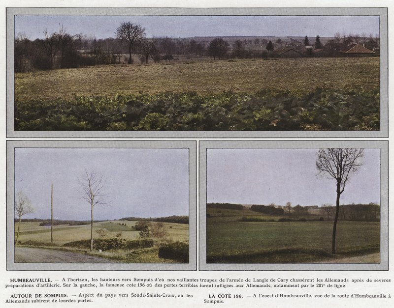 Humbeauville, Sompuis környékén, La Cote 196 alkotó: Jules Gervais Courtellemont