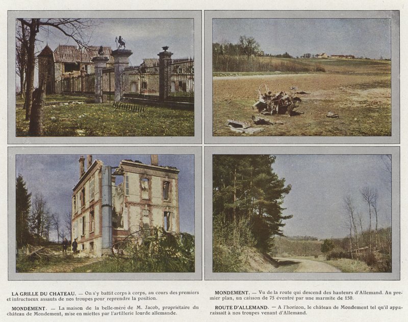 A Várrács, Világszerte, Világszerte, Német út alkotó: Jules Gervais Courtellemont