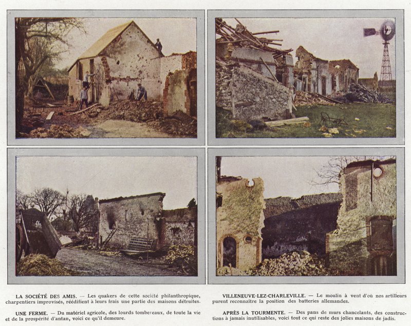 A Barátok Társasága, Villeneuve-lez-Charleville, Egy farm, A zűrzavar után alkotó: Jules Gervais Courtellemont