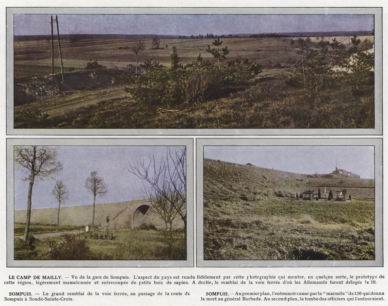 Le Camp de Mailly, Sompuis, Sompuis alkotó: Jules Gervais Courtellemont