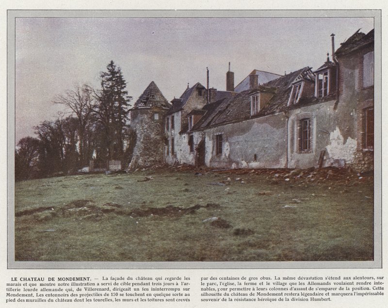 A Chateau de Mondement alkotó: Jules Gervais Courtellemont