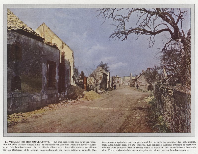 Morains-le-Petit faluja alkotó: Jules Gervais Courtellemont