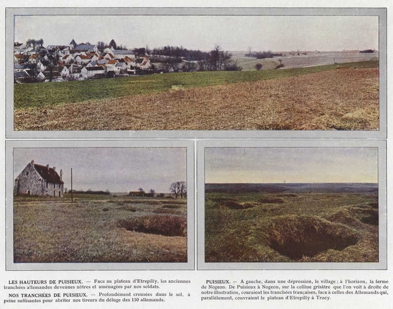 Les Hauteurs de Puisieux, Puisieux, Nos Tranchees de Puisieux alkotó: Jules Gervais Courtellemont