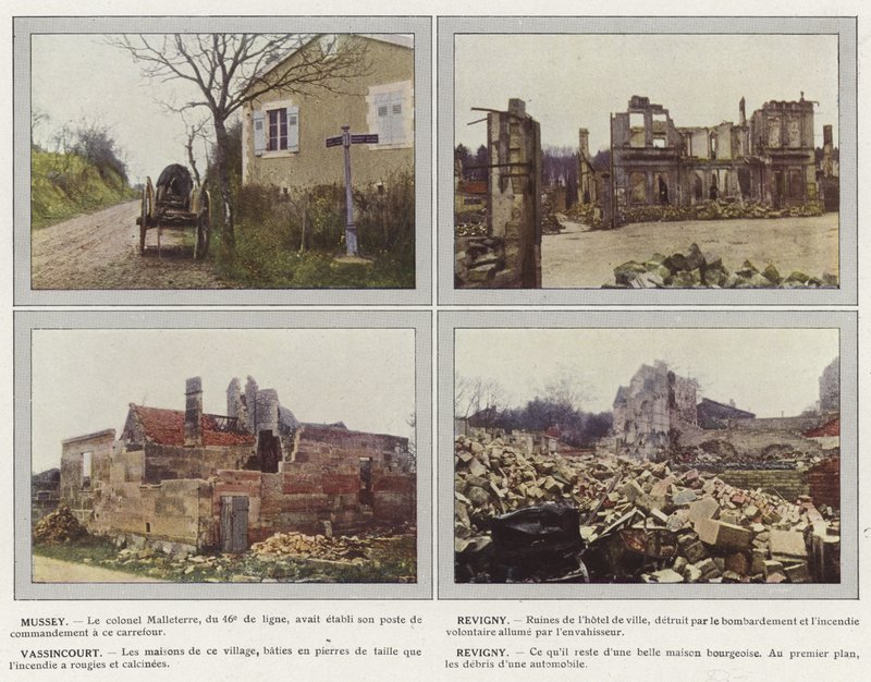 Mussey, Revigny, Vassincourt, Revigny alkotó: Jules Gervais Courtellemont