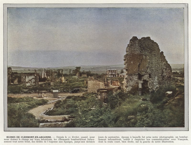 Clermont-En-Argonne romjai alkotó: Jules Gervais Courtellemont